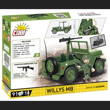 Willys MB 1/4 Ton 4x4 91 Kl. HC WWII